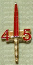 45 CDO Royal Marines (RM) Dagger Lapel Pin